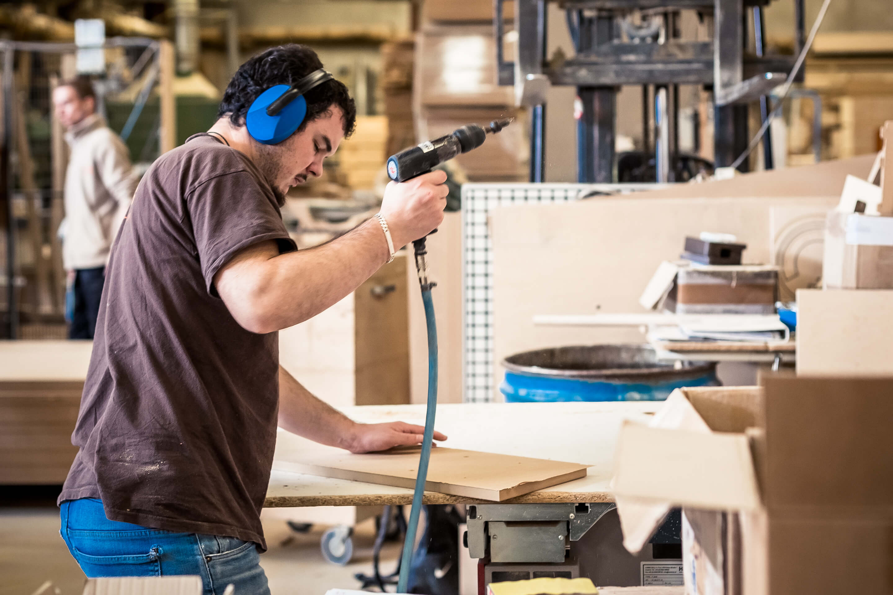 artisan fabrication lit bois atelier