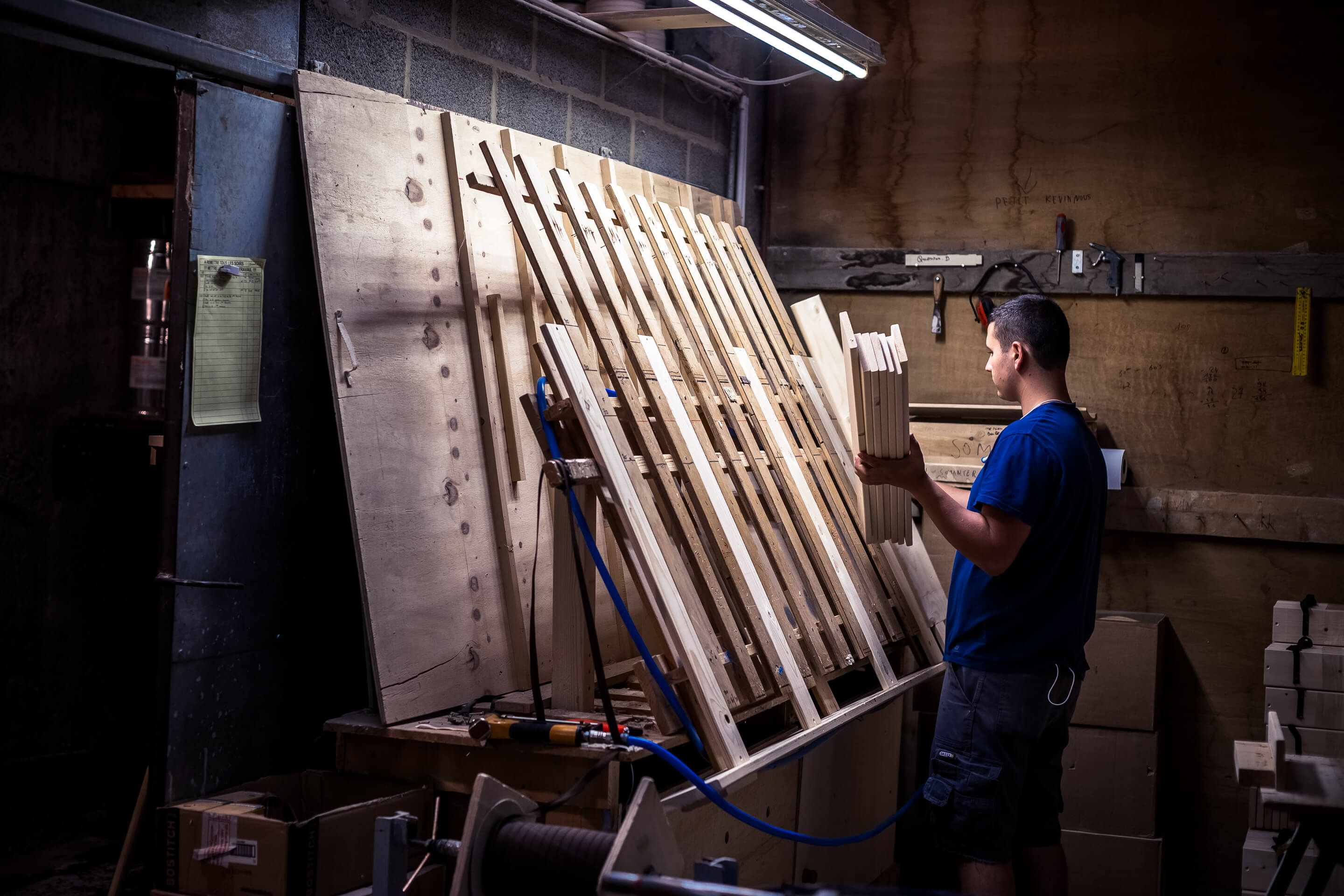 fabrication en atelier