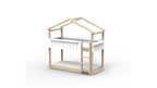 Lit Montessori cabane M1 superposé - Étoile