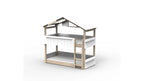 Lit Montessori cabane M3 superposé - Étoile
