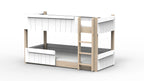 Lit Montessori au sol Base superposé - Étoile