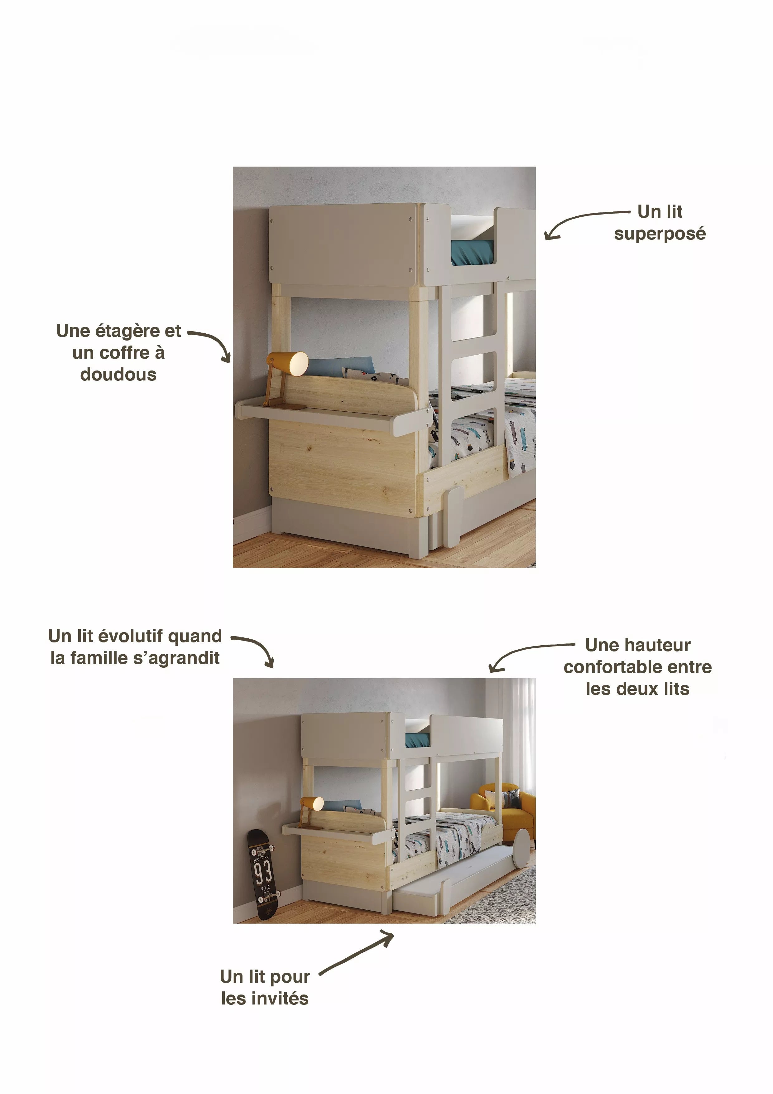 points fort des lits montessori chez bambiniya