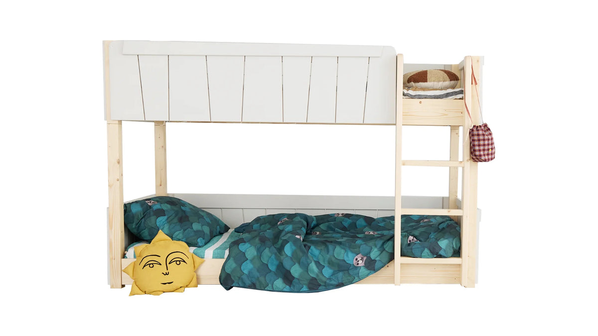 Lit Montessori au sol Base superposé - Étoile