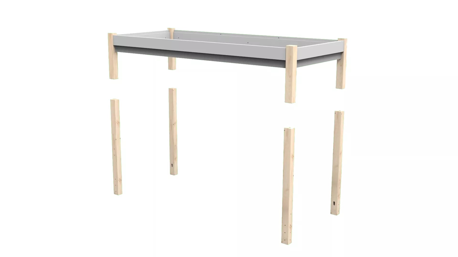 fond blanc kit baldaquin