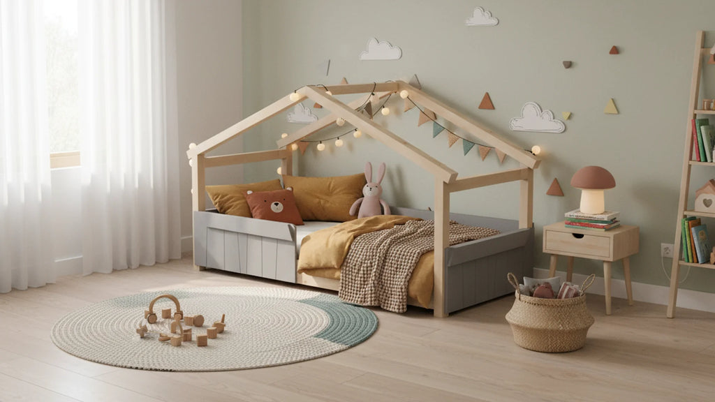 Lit Montessori cabane M2 - Étoile