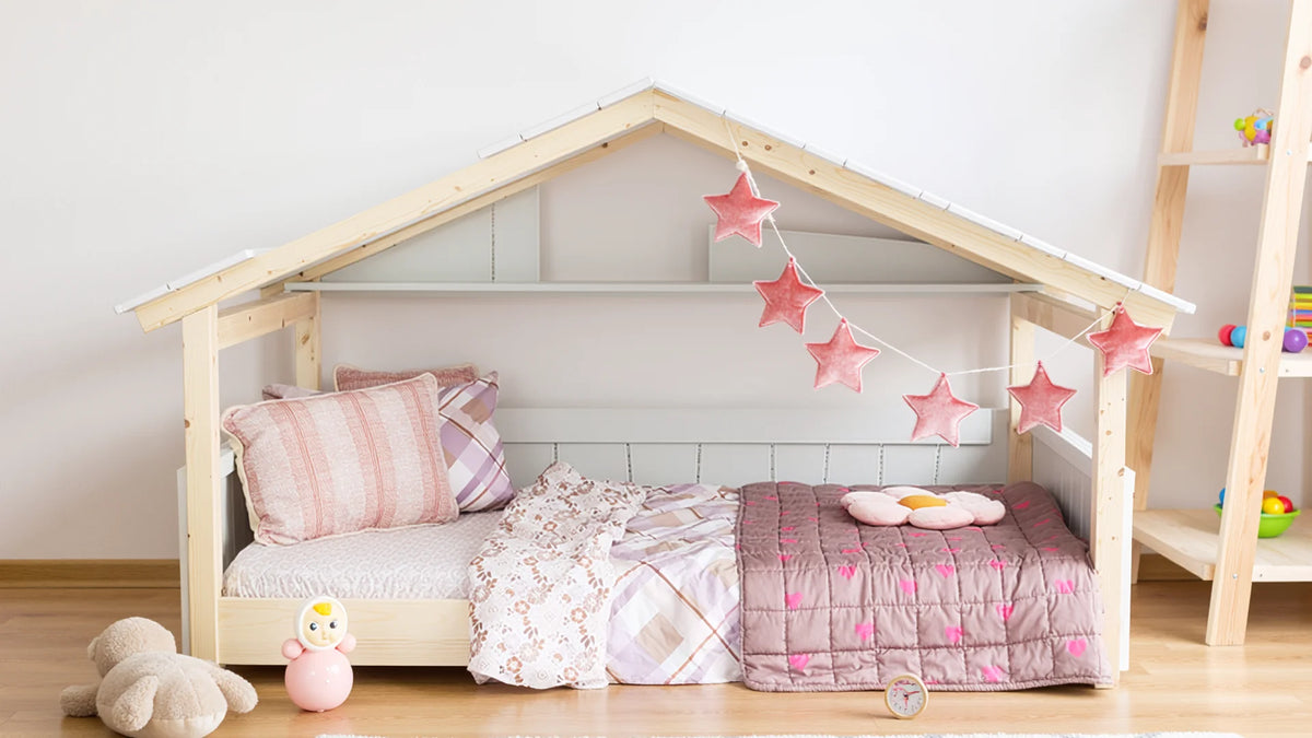 Lit Montessori cabane M3 - Étoile