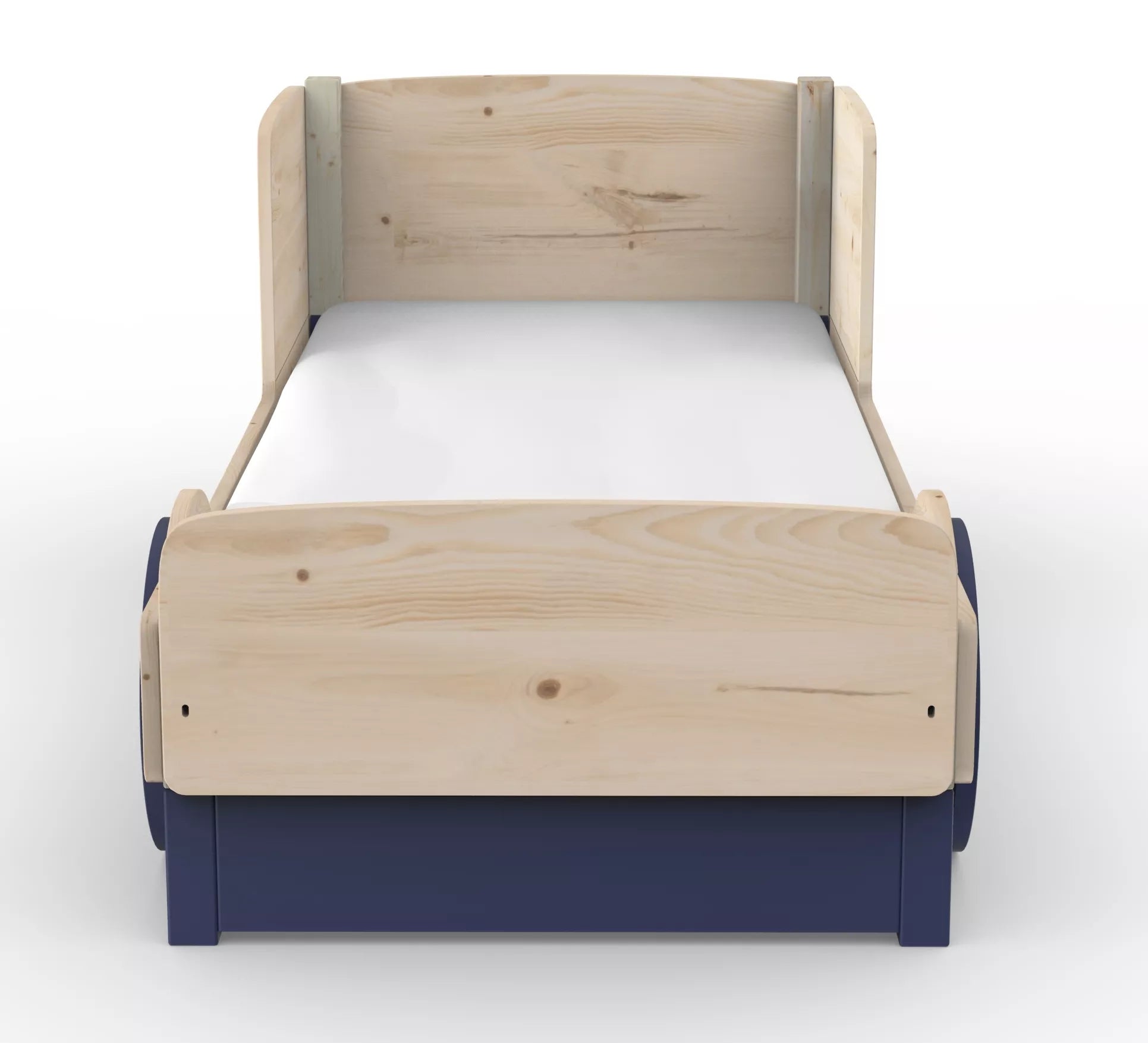 lit montessori simple avec tiroir mise en situation